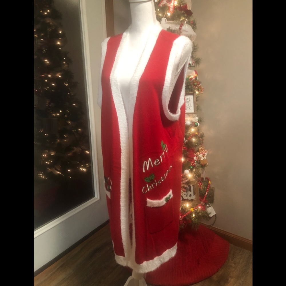 Christmas sweater cardigan!